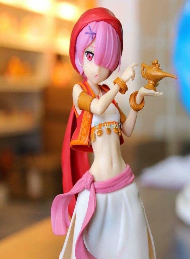 Trunkin Rem Toy Arabian Dancer Shape Model 1 Action Figurine Weeb Manga Rem Ram Action Figure for Collection - Image 4
